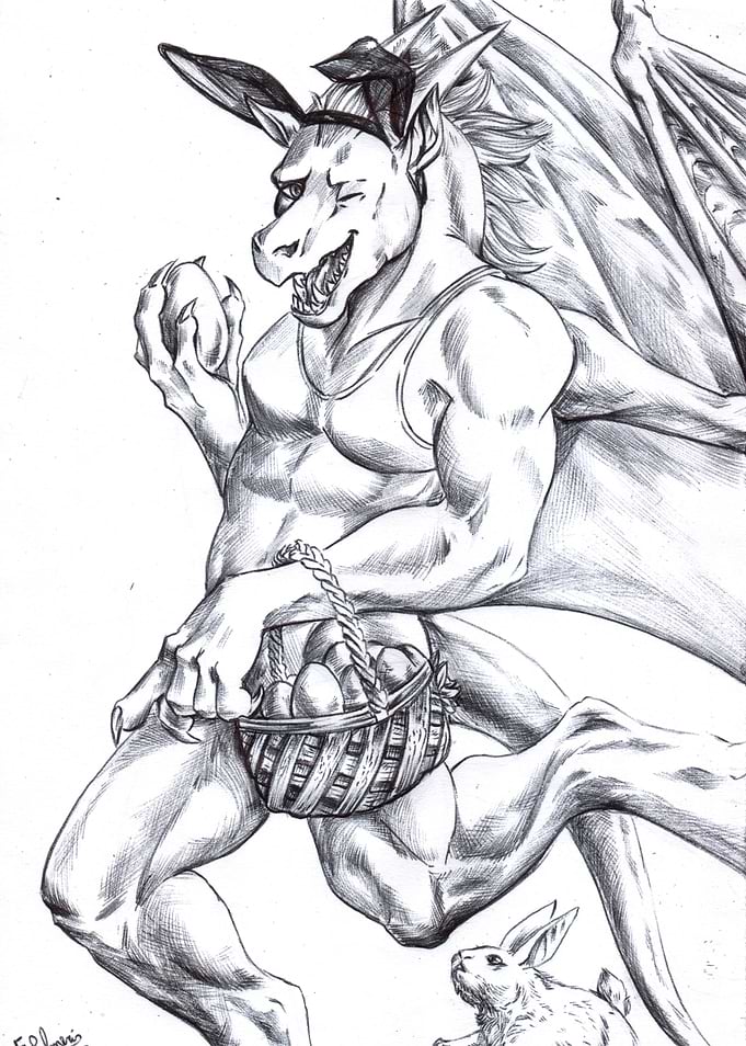 Happy Easter Dragon