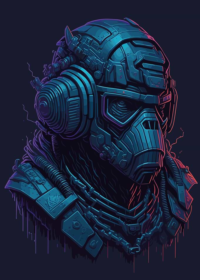 Cyberpunk Gorilla