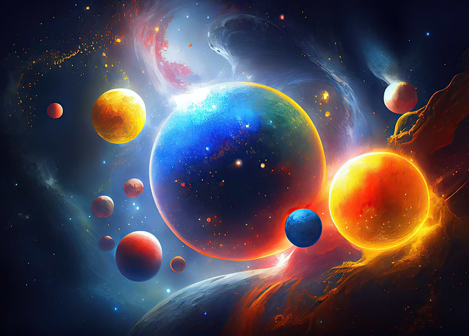Abstract Space Art 8