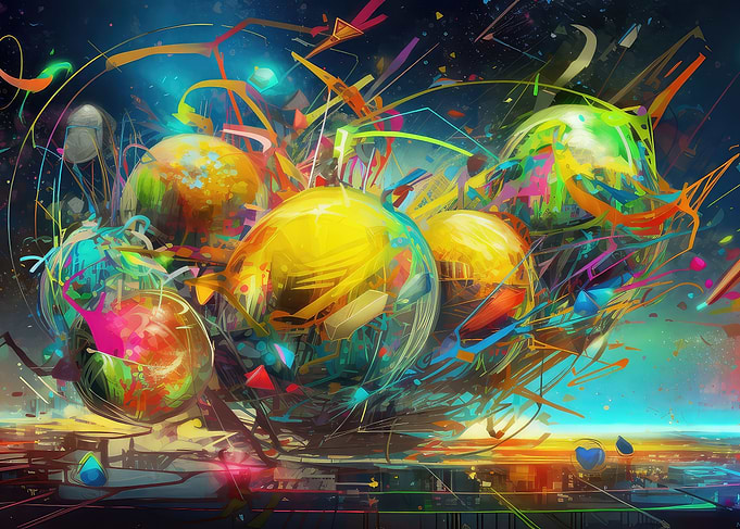 Abstract Space Art 7