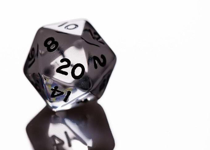Dice for board game