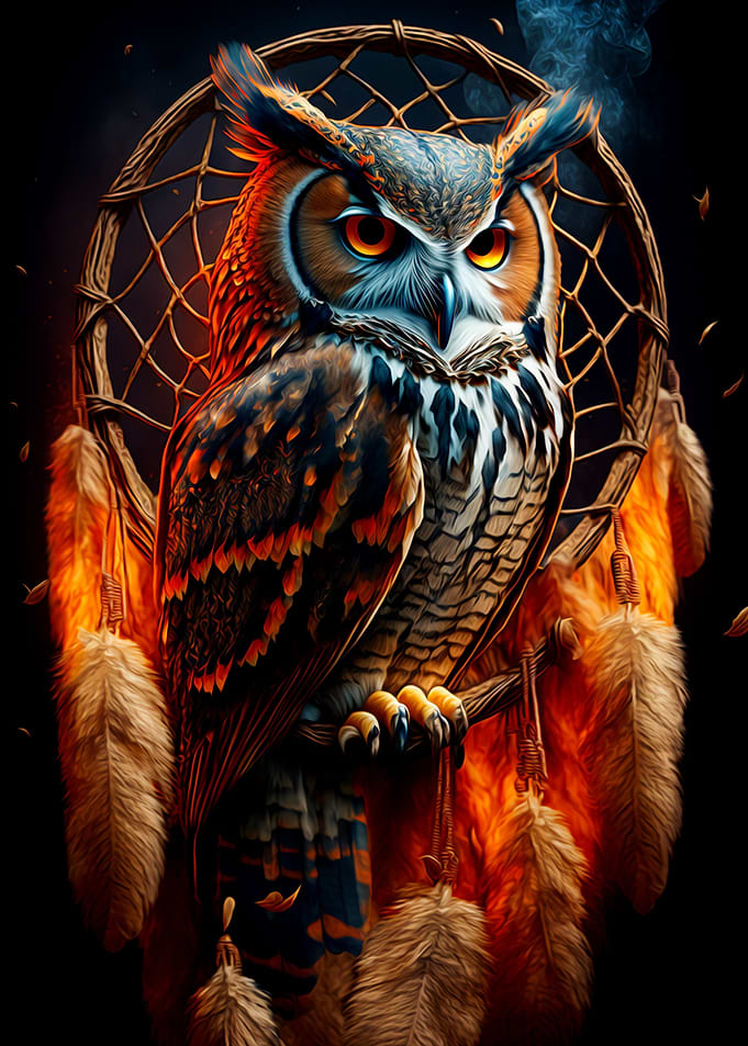 Dreamcatcher Owl