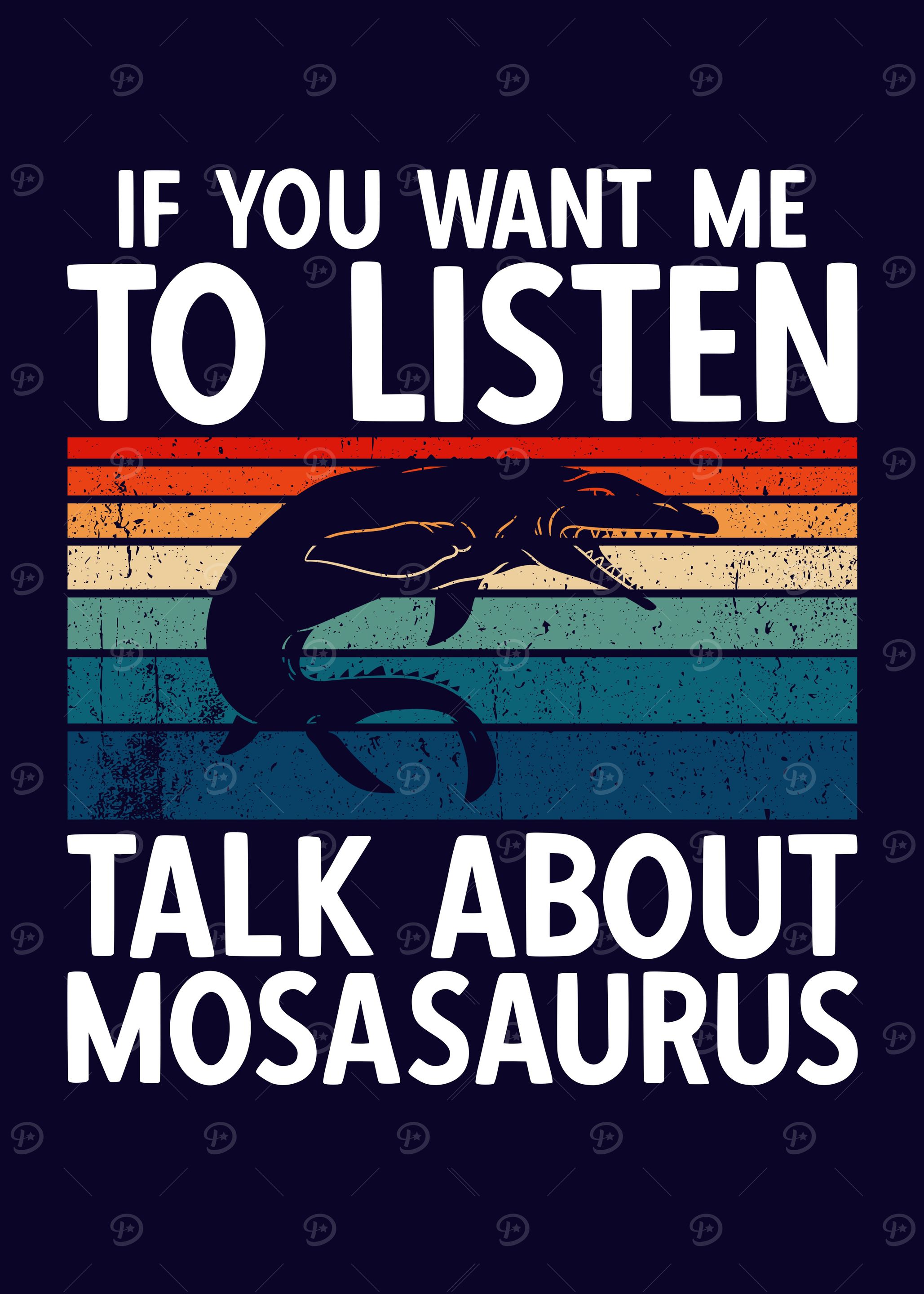 Mosasaurus Dinosaur