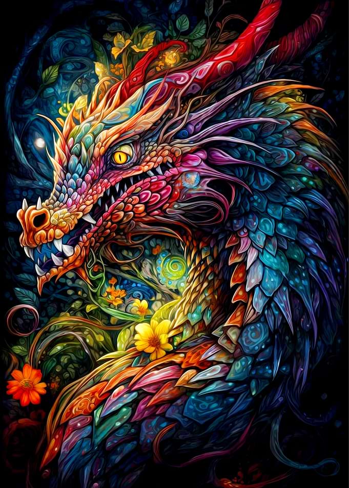 Colorful Dragon