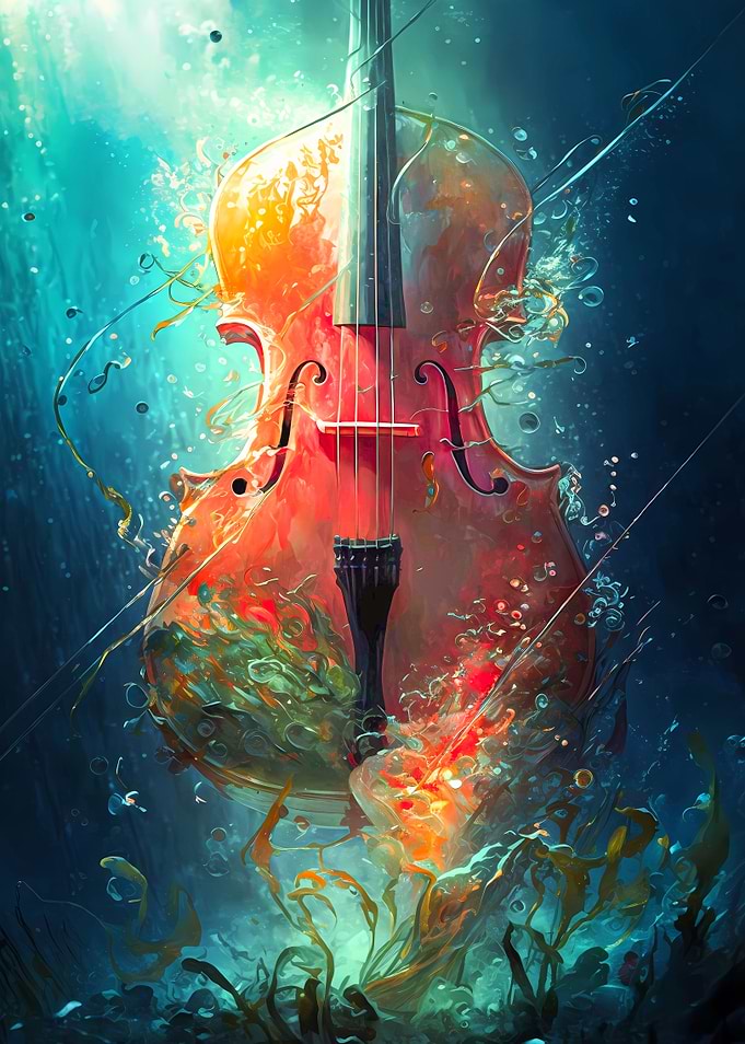 Cello Music Ocean