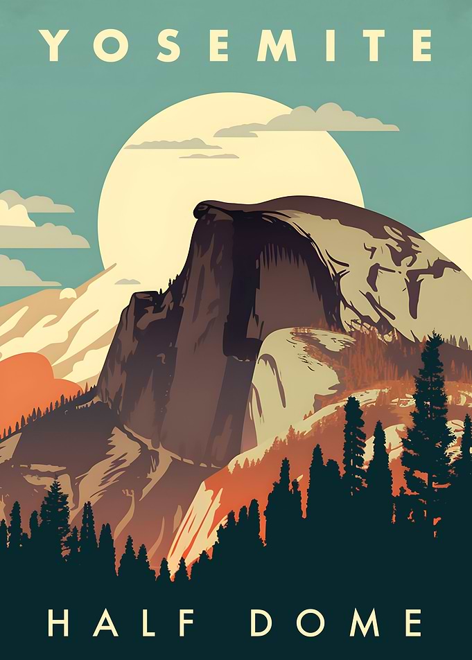 Yosemite Half Dome