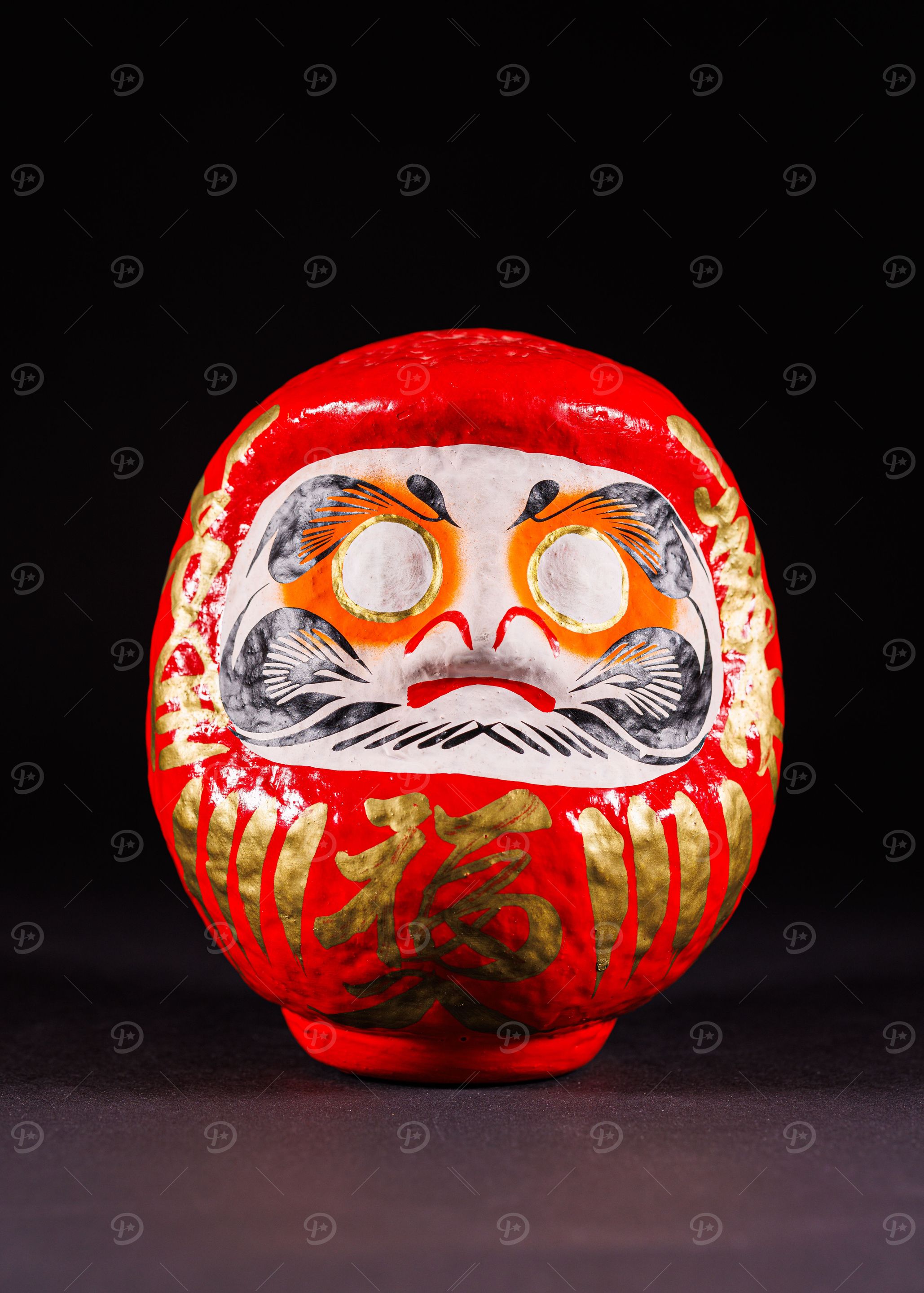 An old daruma doll