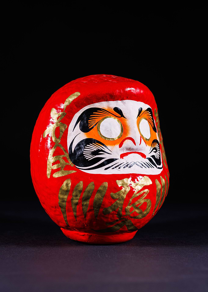 An old daruma doll