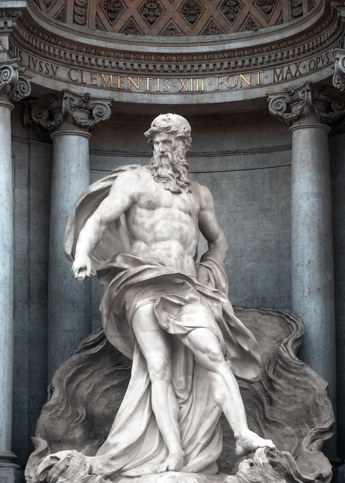 Trevi Fountain Rome Italy