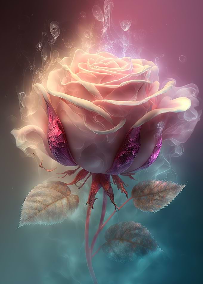 pink roses