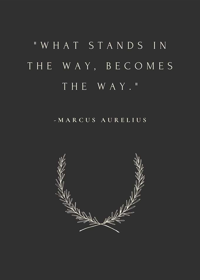 Marcus Aurelius Quote Art