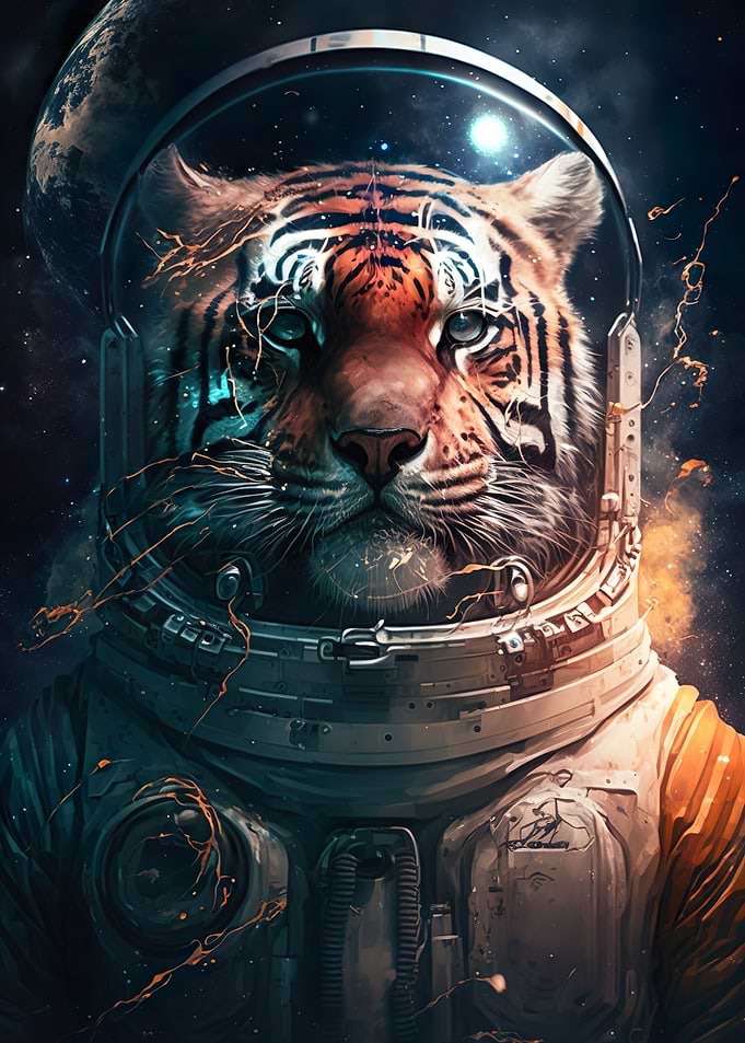 Tiger in Space