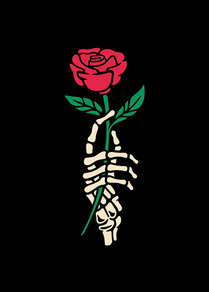 Hand Holding Flower