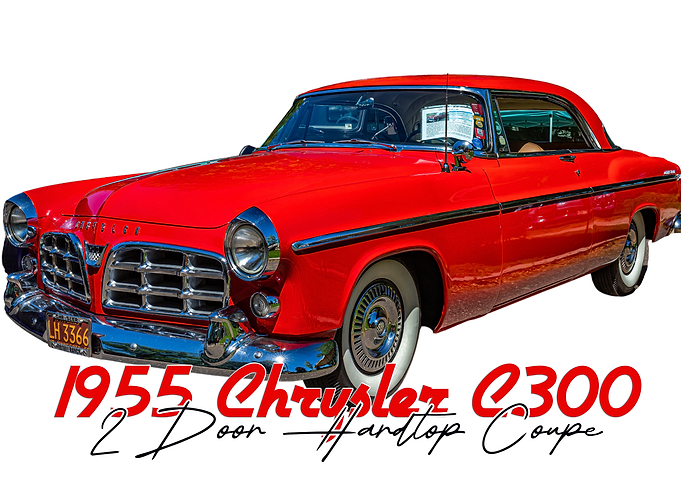 1955 Chrysler C300 Coupe