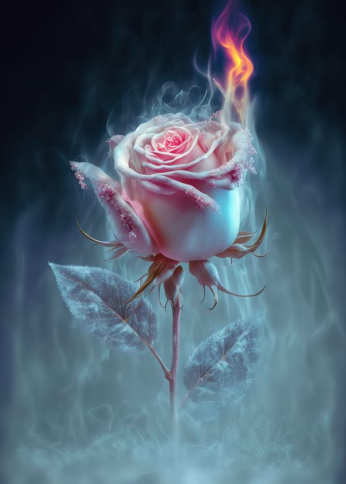 pink roses