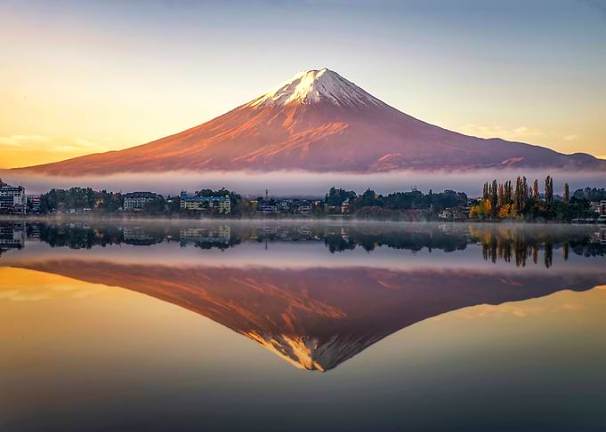 Fuji and Kawaguchiko Lake
