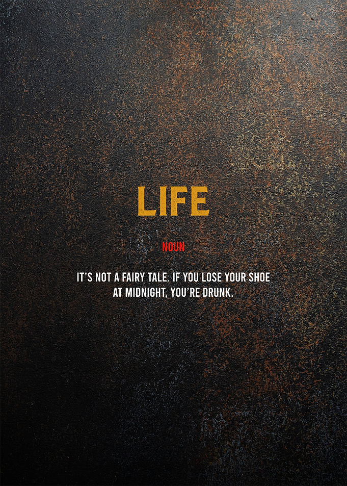 life text art