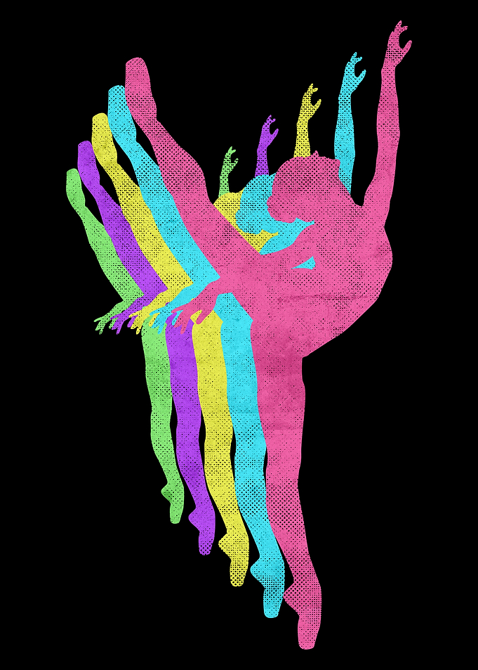 Ballet Dancing Girl On