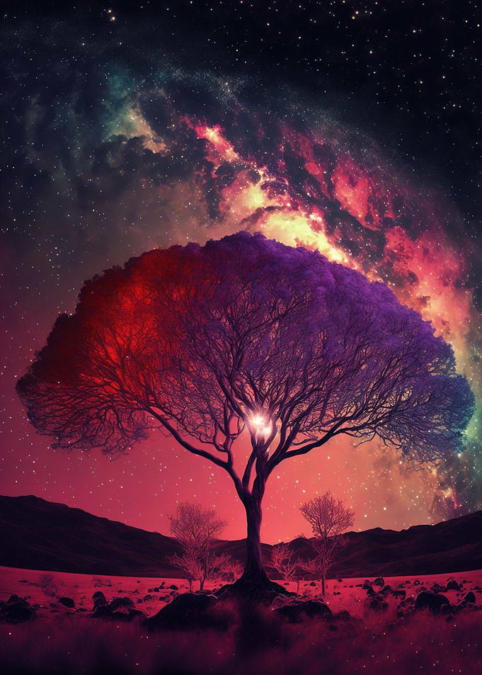 colorful tree