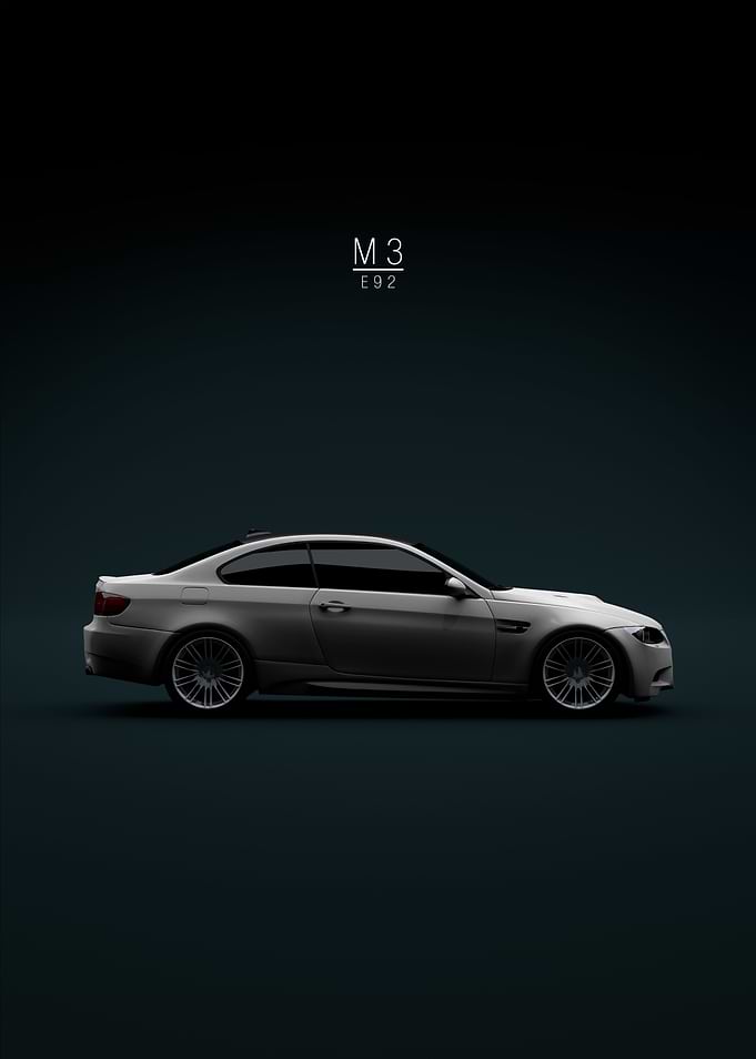 2008 BMW M3 E92 White