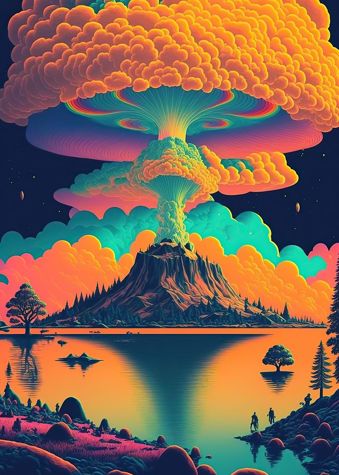 Psychedelic nature