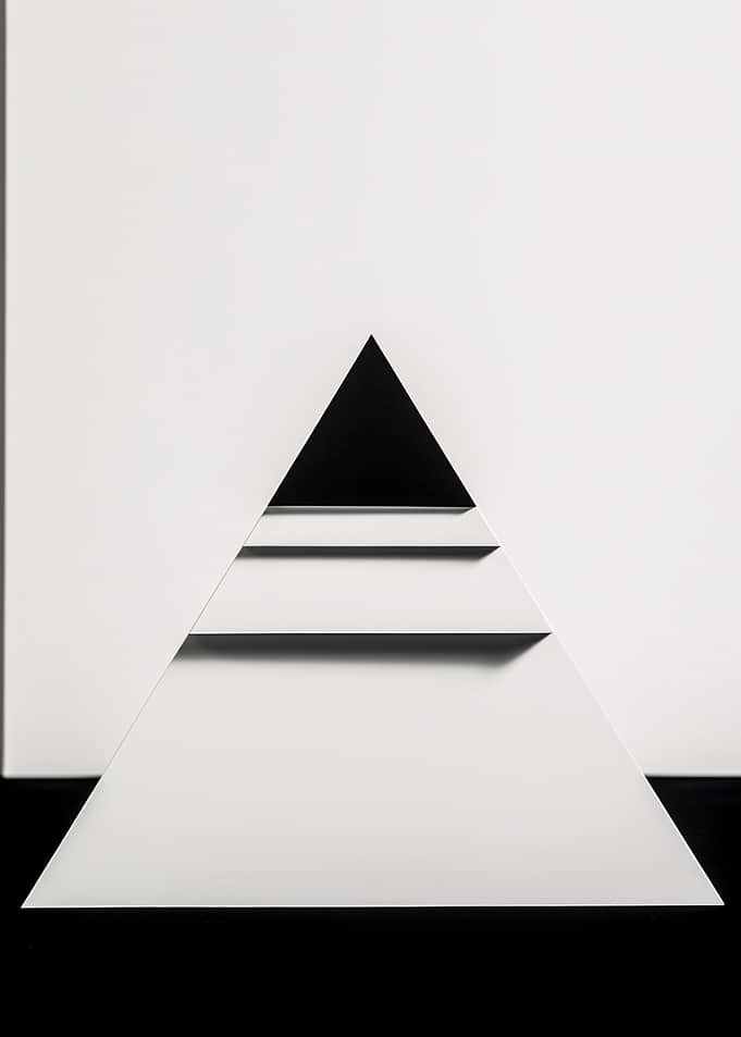 Black and White pyramid