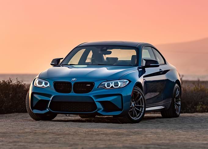 BMW Blue Sport Car