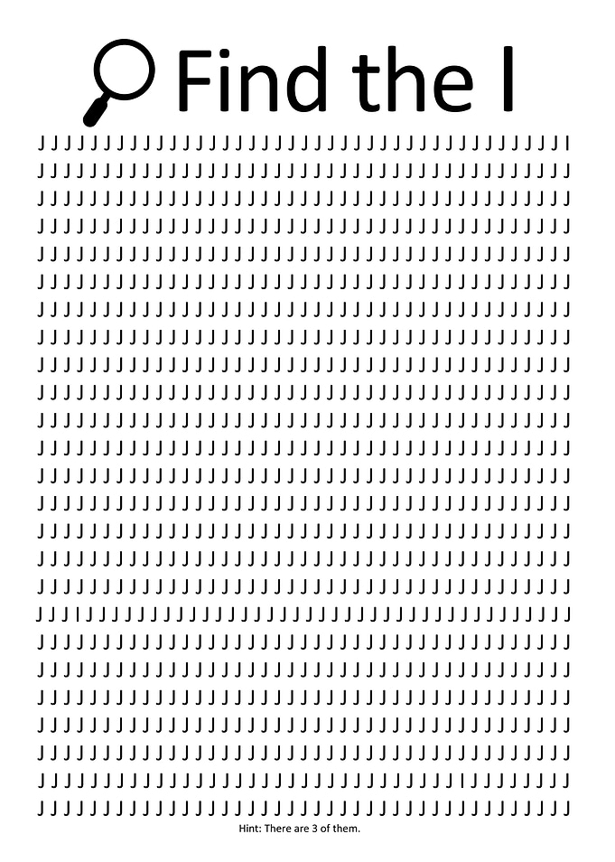 Find the I in J