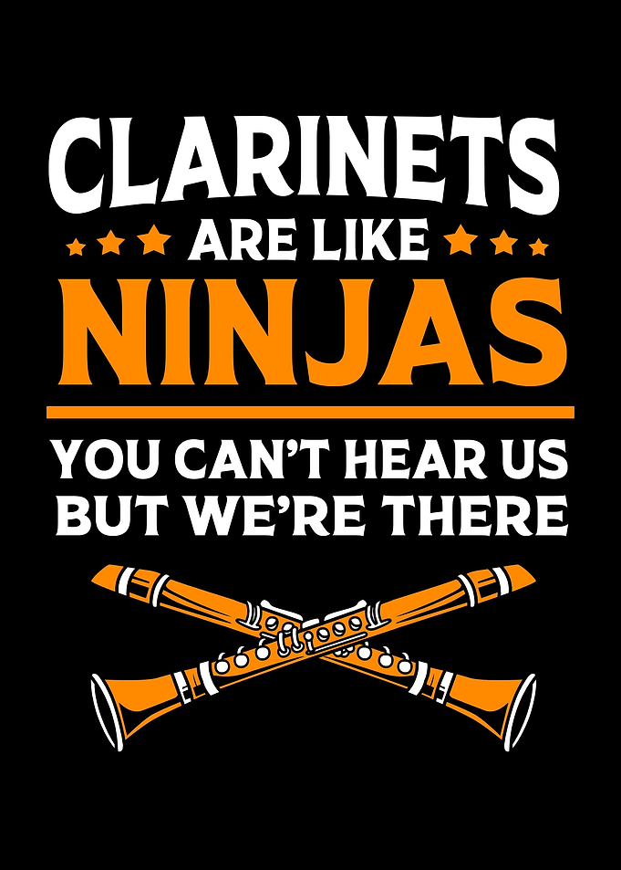 Clarinets Are Like Ninja