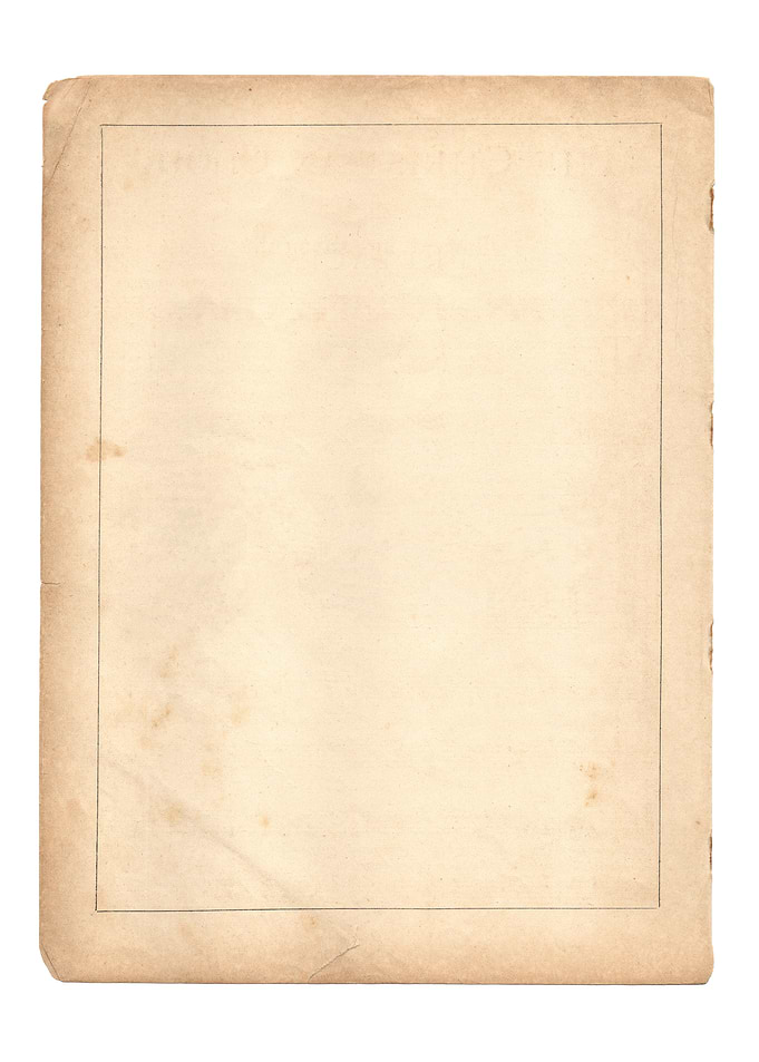 Paper textured page blank