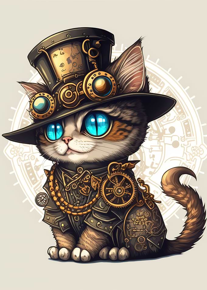 Steampunk Cat