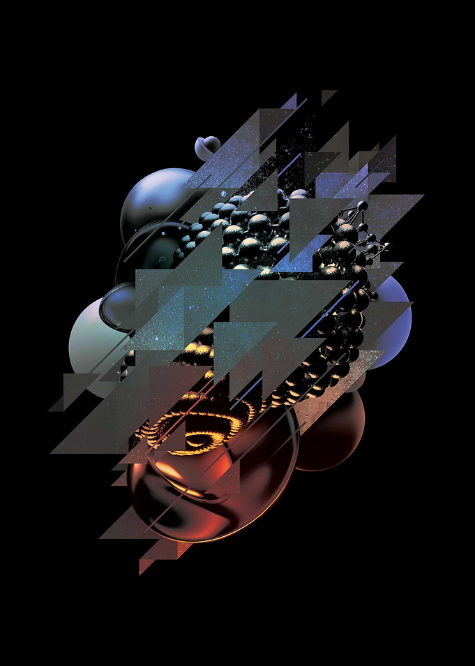 Dark Abstract Shapes