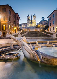 Spanish steps Rome Italy