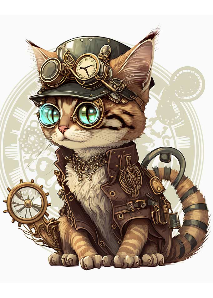 Steampunk Cat