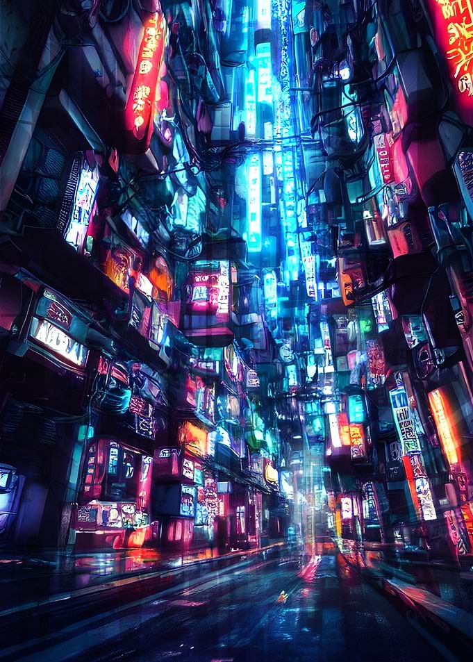 Sci Fi Futuristic Street 2