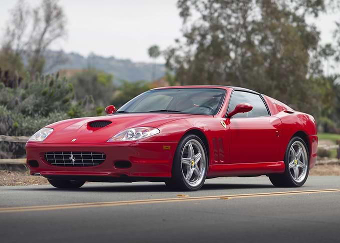 Red Ferrari Sport Car