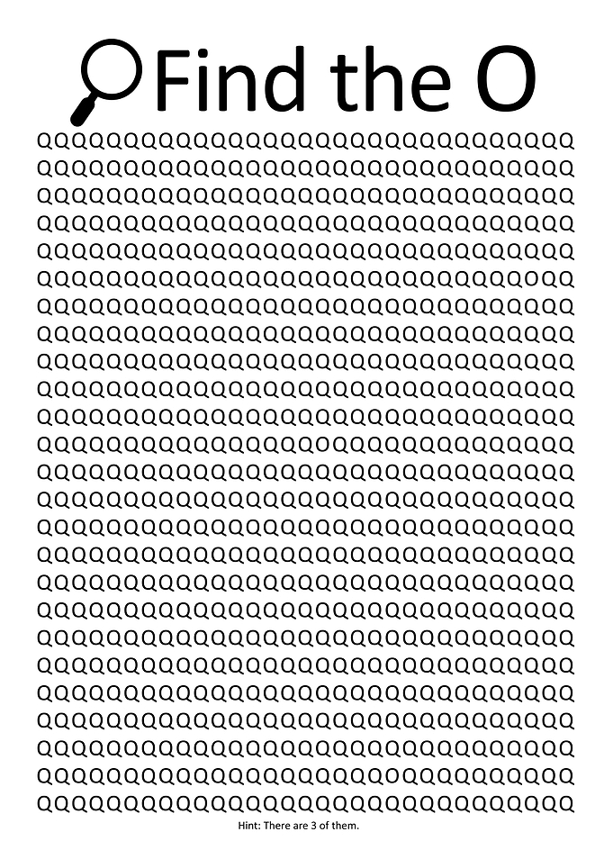 Find the O in Q