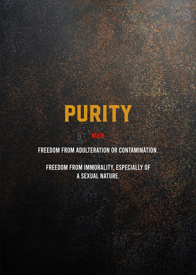 purity text art