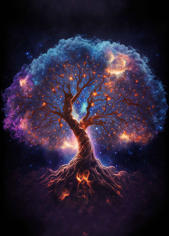 colorful tree