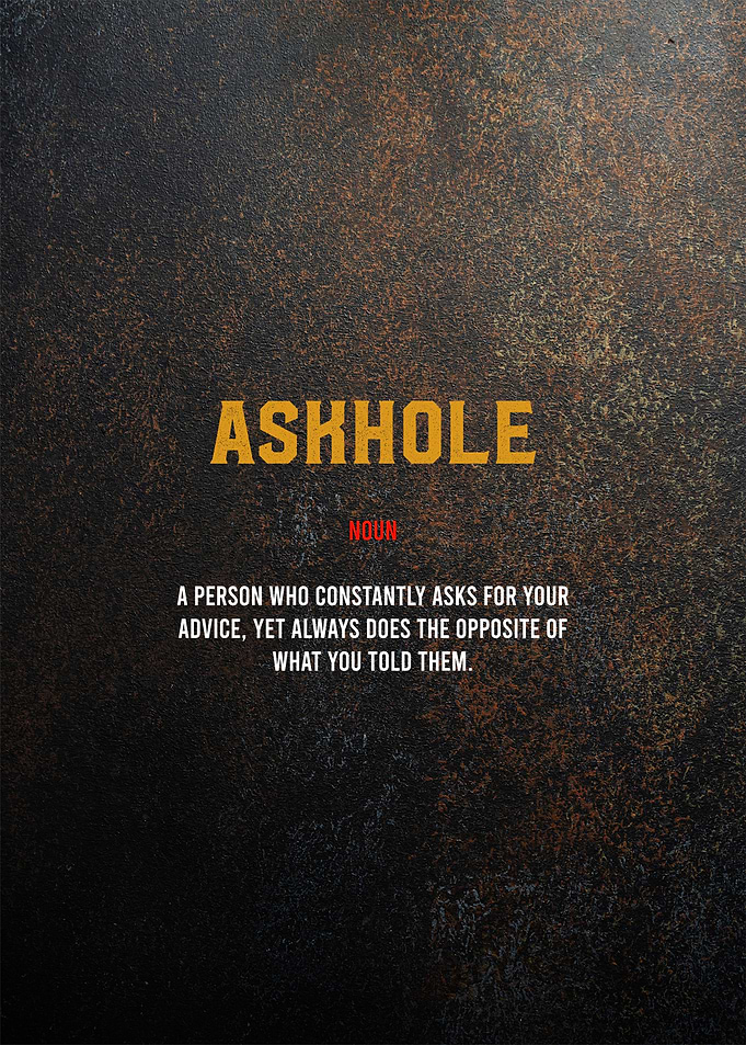 askhole text art