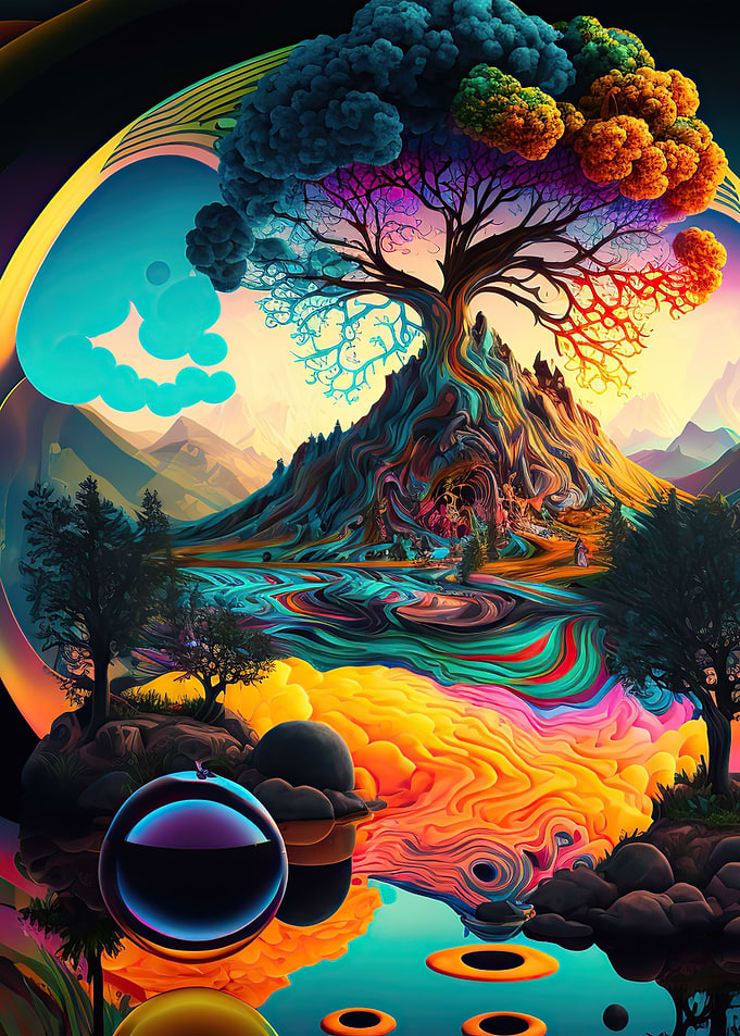 Psychedelic nature