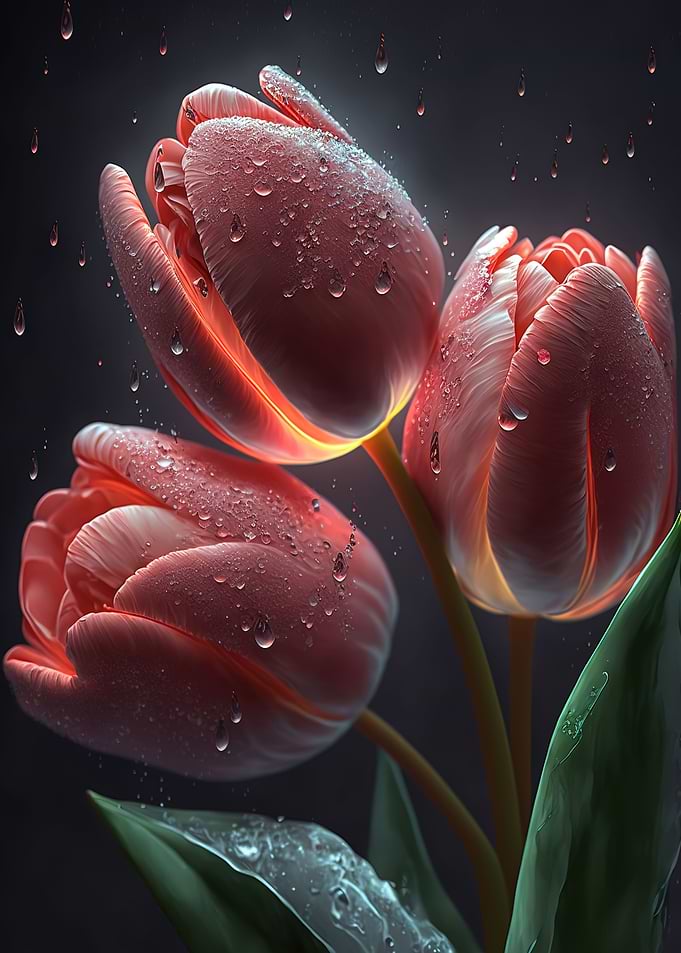 tulips flowers
