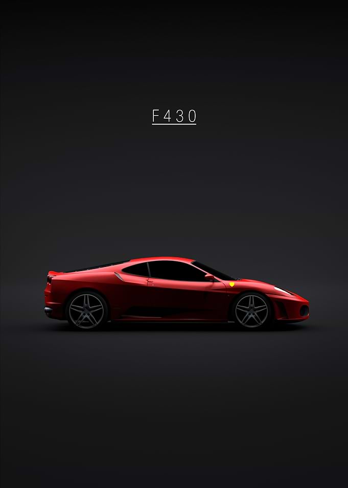2004 Ferrari F430 Red