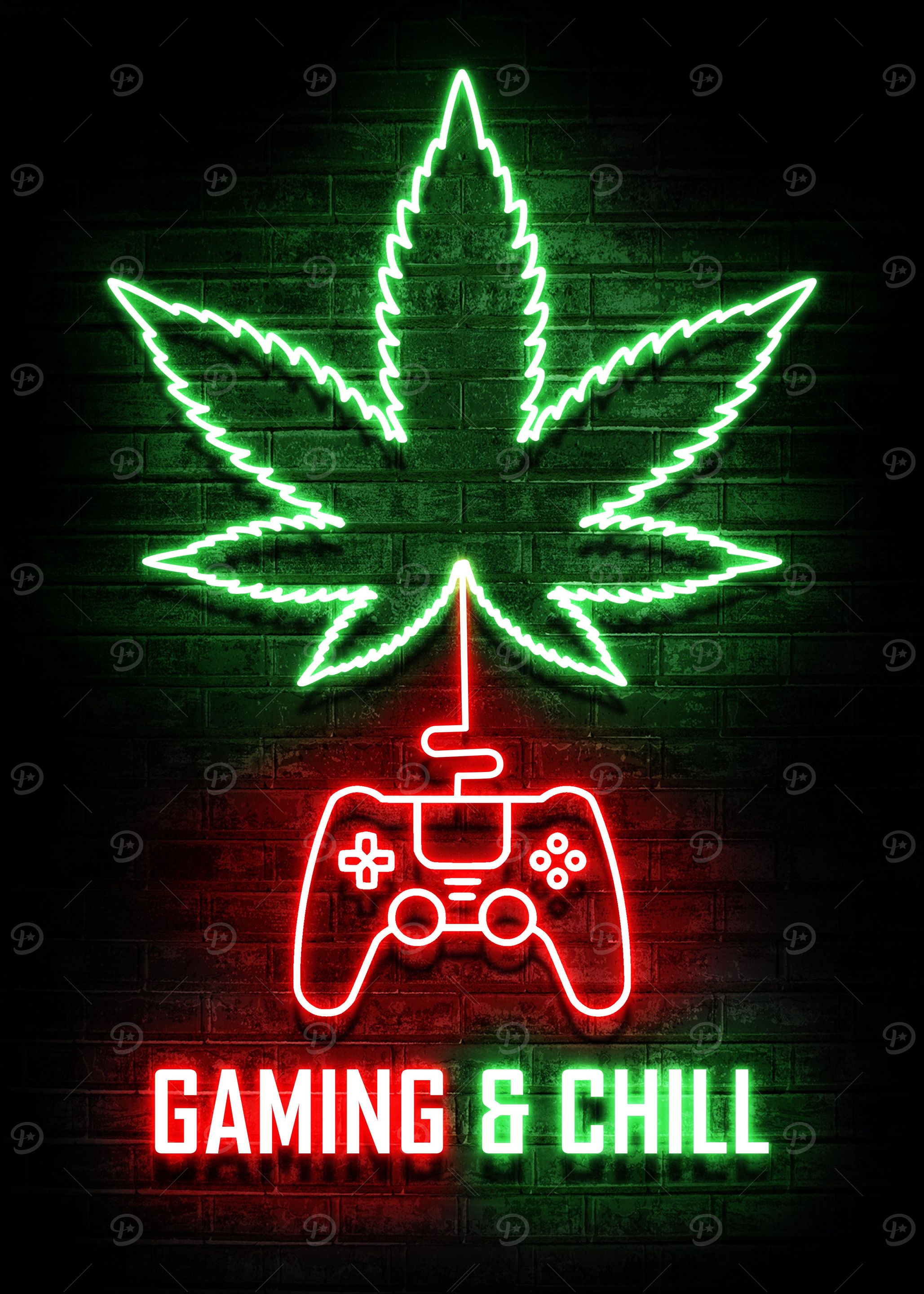 Gaming and Chill Marijuana