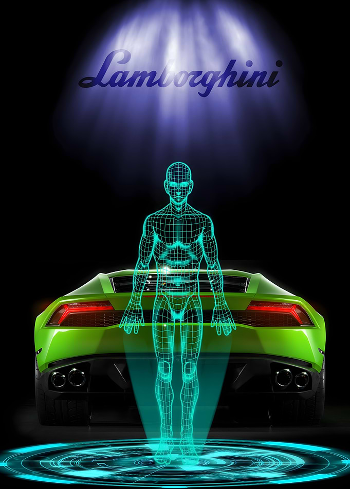 Lamborghini huracan style