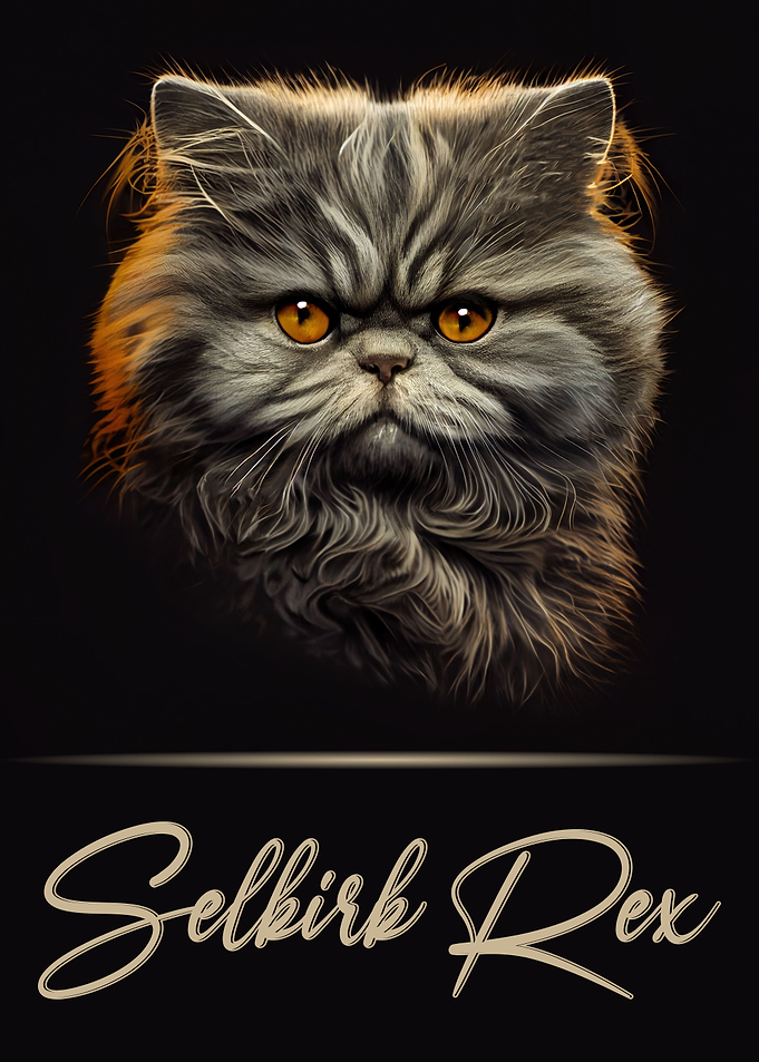 Selkirk Rex Portrait