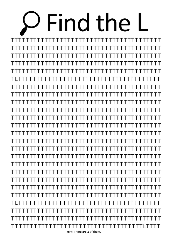 Find the L in T