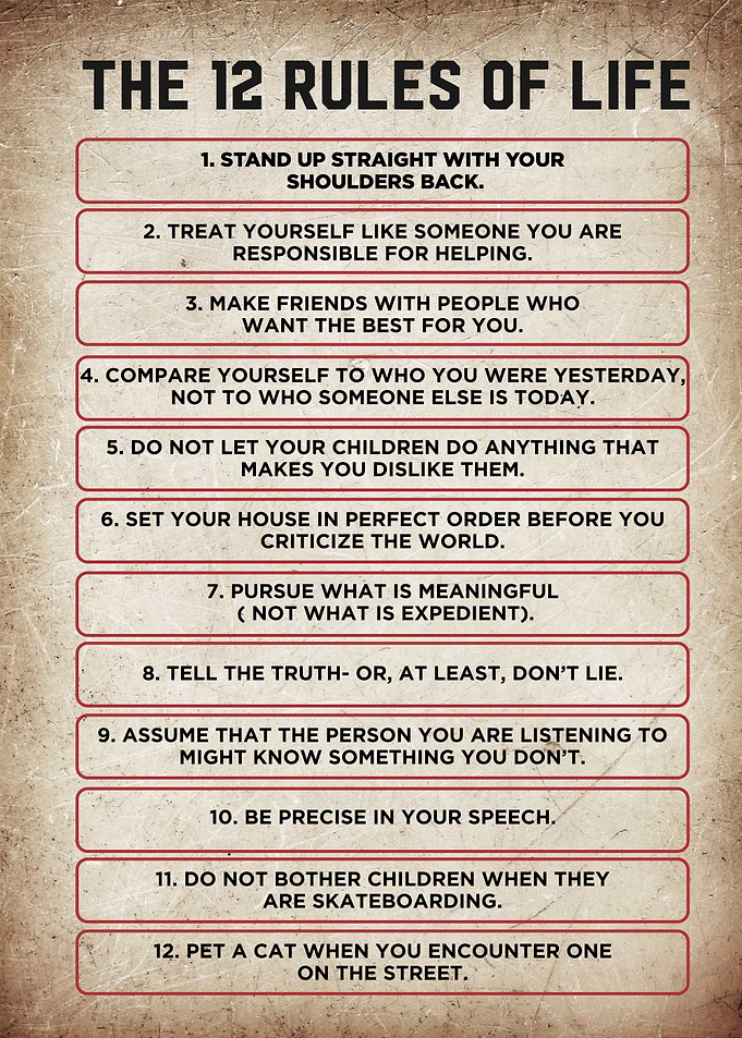 the 12 rules of life