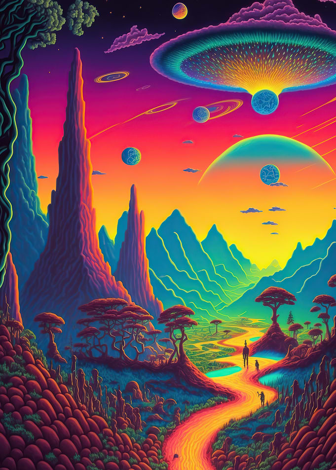 Psychedelic nature