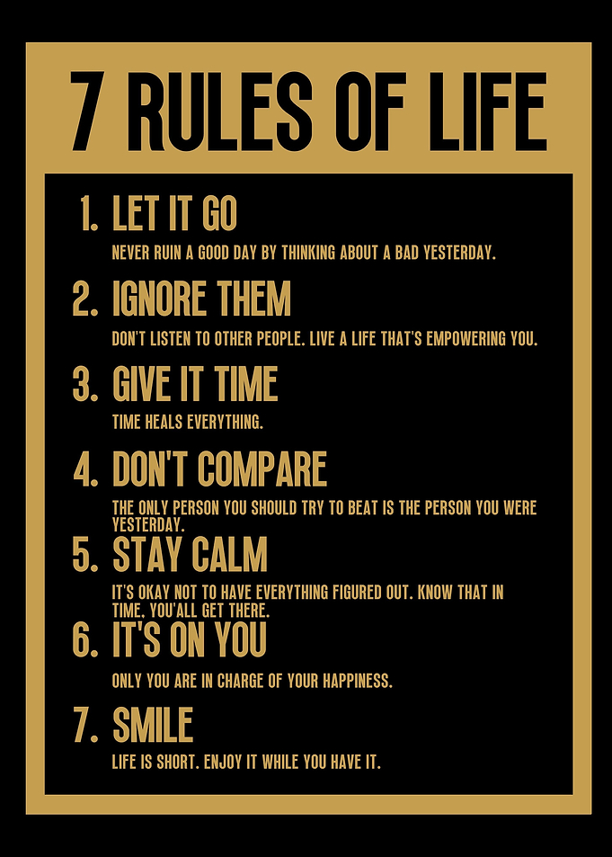 7 Rules of Life